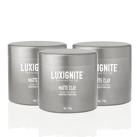 高強度塑型啞光髮泥 │ Luxignite