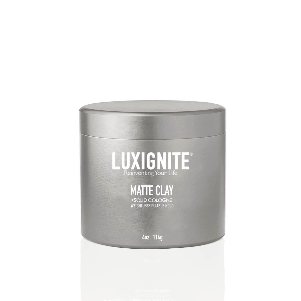 高強度塑型啞光髮泥 │ Luxignite