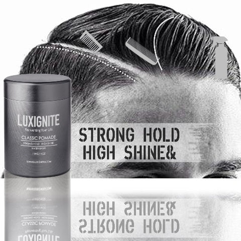 高強度塑型高亮度造型髮蠟 │ Luxignite